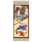Шоколад CHOCOYOCO Black&White с арахисом и изюмом, 80 г (kastd)