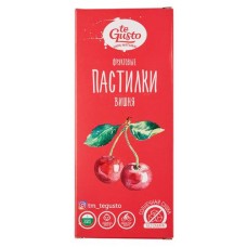 Пастилки фруктовые te Gusto вишня, 40 г (kastd) в магазинах Ашан