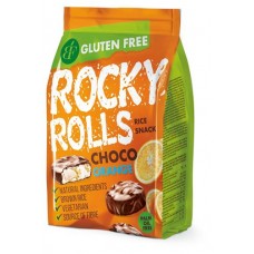 Конфеты Benlian Rocky Rolls с воздушным рисом в молочном шоколаде с апельсином, 70 г (kastd) в магазинах Ашан