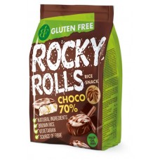 Конфеты Benlian Rocky Rolls с воздушным рисом в темном шоколаде, 70 г (kastd) в магазинах Ашан