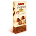 Конфеты Победа вкуса трюфели шоколадные с ликером Айриш крем, 180 г (kastd)