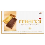 Шоколад Merci К 8 МАРТА молочный кофе и сливки, 100 г (kastd)