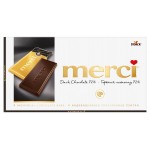 Шоколад Merci горький 72%, 100 г (kastd)