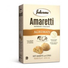 Печенье сдобное Falcone Амаретти мягкие с ароматом цитрусовых, 170 г (kastd) в магазинах Ашан