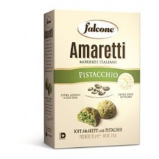 Печенье сдобное Falcone Амаретти мягкие с фисташками, 170 г (kastd) в магазинах Ашан