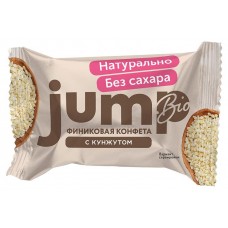 Конфета финиковая JUMP.BIO с кунжутом без сахара, вес (kastd) в магазинах Ашан