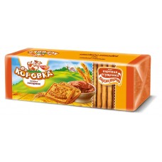 Печенье Рот Фронт Коровка сахарное с вареной сгущенкой, 375 г (kastd) в магазинах Ашан