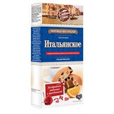 Печенье сдобное Хлебный Спас Итальянское с цедрой апельсина, изюмом, кусочками шоколада, 140 г (kastd) в магазинах Ашан