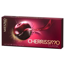 Набор конфет Mieszko Cherrissimo Classic в темном шоколаде с вишней в алкоголе, 104 г (kastd) в магазинах Ашан