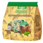 Конфеты батончики Петродиет на фруктозе со стевией какао, 200 г (kastd)