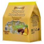 Конфеты вафельные Петродиет на сорбите ананас, 100 г (kastd)