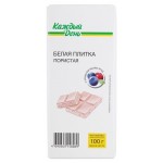 Плитка кондитерская Каждый день белая пористая с лесными ягодами, 100 г (kastd)