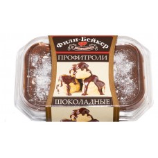 Пирожное Фили-Бейкер Профитроли шоколадные, 150 г (kastd) в магазинах Ашан