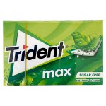 Жевательная резинка Trident без сахара со вкусом мяты, 23 г (kastd)