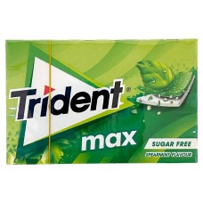 Жевательная резинка Trident без сахара со вкусом мяты, 23 г (kastd) в магазинах Ашан