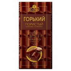 Шоколад Спартак пористый горький, 70 г (kastd) в магазинах Ашан