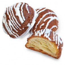 Печенье заварное в белой глазури, вес (kastd) в магазинах Ашан