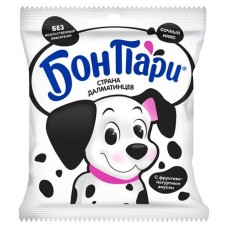 Мармелад жевательный Бон Пари Cтрана далматинцев с фруктово-йогуртным вкусом, 100 г (kastd) в магазинах Ашан