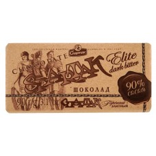Шоколад Спартак горький 90%, 85 г (kastd) в магазинах Ашан
