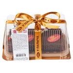 Пирожные-дуэт У Палыча шоколадное с вишней, 200 г (kastd)