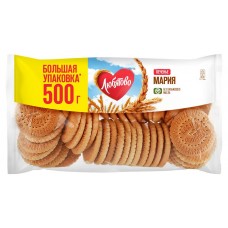 Печенье Любятово Мария сахарное, 500 г (kastd) в магазинах Ашан