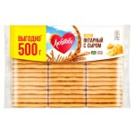 Крекер Любятово Янтарный с сыром, 500 г (kastd)