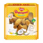 Печенье сдобное Сладкая слобода Домашнее кокосанка на сметанке, 450 г (kastd) Печенье сдобное Сладкая слобода Домашнее кокосанка на сметанке, 450 г (kastd)