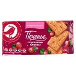 Печенье сахарное АШАН Красная птица с клюквой, 300 г (kastd) Печенье сахарное АШАН Красная птица с клюквой, 300 г (kastd)