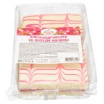 Полоска песочная Русская Печь Александровская с малиновой начинкой, 160 г (kastd)