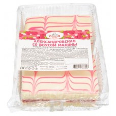 Полоска песочная Русская Печь Александровская с малиновой начинкой, 160 г (kastd) в магазинах Ашан