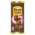 Шоколад белый и темный Alpen Gold Два шоколада, 85 г (kastd)