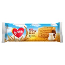 Печенье Любятово Топленое молоко, 267 г (kastd) в магазинах Ашан