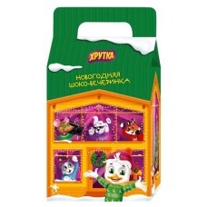 Подарок новогодний ХРУТКА Новогодний дом, 205,5 г (kastd) в магазинах Ашан
