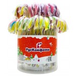 Карамель леденцовая на палочке РусКонфета Трость Ė2, 30 г (kastd)