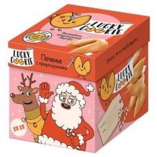 Печенье КОНФИТРЕЙД Lucky cookie с предсказаниями, 36 г (kastd) в магазинах Ашан