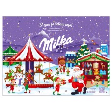 Подарочный набор Milka Календарь, 240 г (kastd) в магазинах Ашан