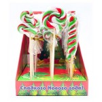 Карамель леденцовая на палочке РусКонфета Новогодний набор Ė7, 20 г (kastd)