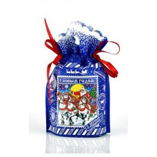 Подарок новогодний сладкий Мосупак Северная почта, 800 г (kastd) в магазинах Ашан