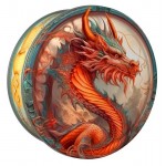 Печенье сдобное REGNUM Дракон, 400 г (kastd)