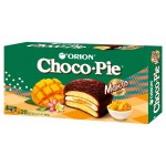 Пирожное Orion Choco-Pie Mango бисквитное с джемом из манго, 600 г (kastd)