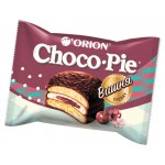 Пирожное Orion Choco-Pie Cherry бисквитное с вишневым джемом, 30 г (kastd)