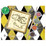 Набор подарочный Конфаэль Шоколадная раскраска Дракоша, 45 г (kastd)