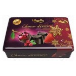 Набор шоколадных конфет Libretto в темном шоколаде с фруктовыми начинками с коньяком, 200 г (kastd)