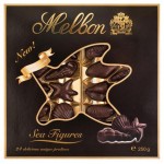 Конфеты Melbon Ракушки в темном шоколаде, 250 г (kastd)