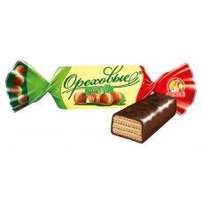 Конфеты Славянка Ореховые, вес (kastd) в магазинах Ашан