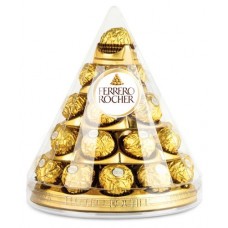 Набор конфет FERRERO Rocher из молочного шоколада конус, 350 г (kastd) в магазинах Ашан