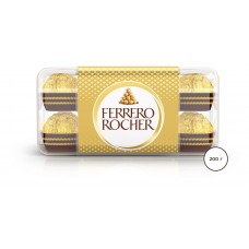 Конфеты FERRERO Rocher с лесным орехом, 200 г (kastd) в магазинах Ашан