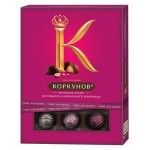 Набор конфет А.Коркунов из темного и молочного шоколада с фундуком, 110 г (kastd)