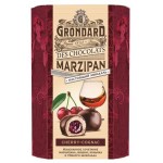 Конфеты глазированные GRONDARD Марципановые с вишневой начинкой и коньяком, 140 г (kastd)