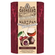 Конфеты глазированные GRONDARD Марципановые с вишневой начинкой и коньяком, 140 г (kastd) в магазинах Ашан